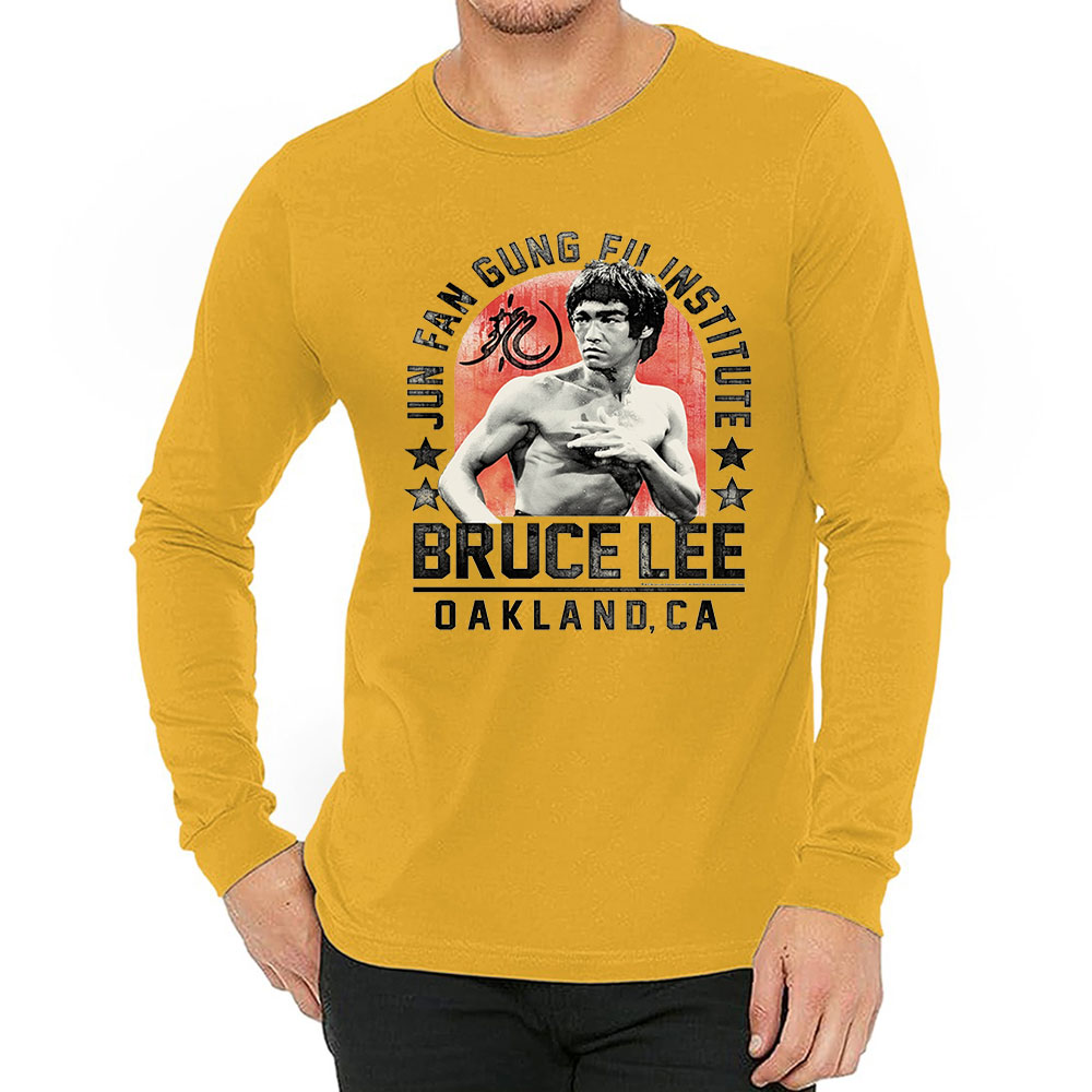 Trendy Bruce Lee Long Sleeve Shirt For Men And Women