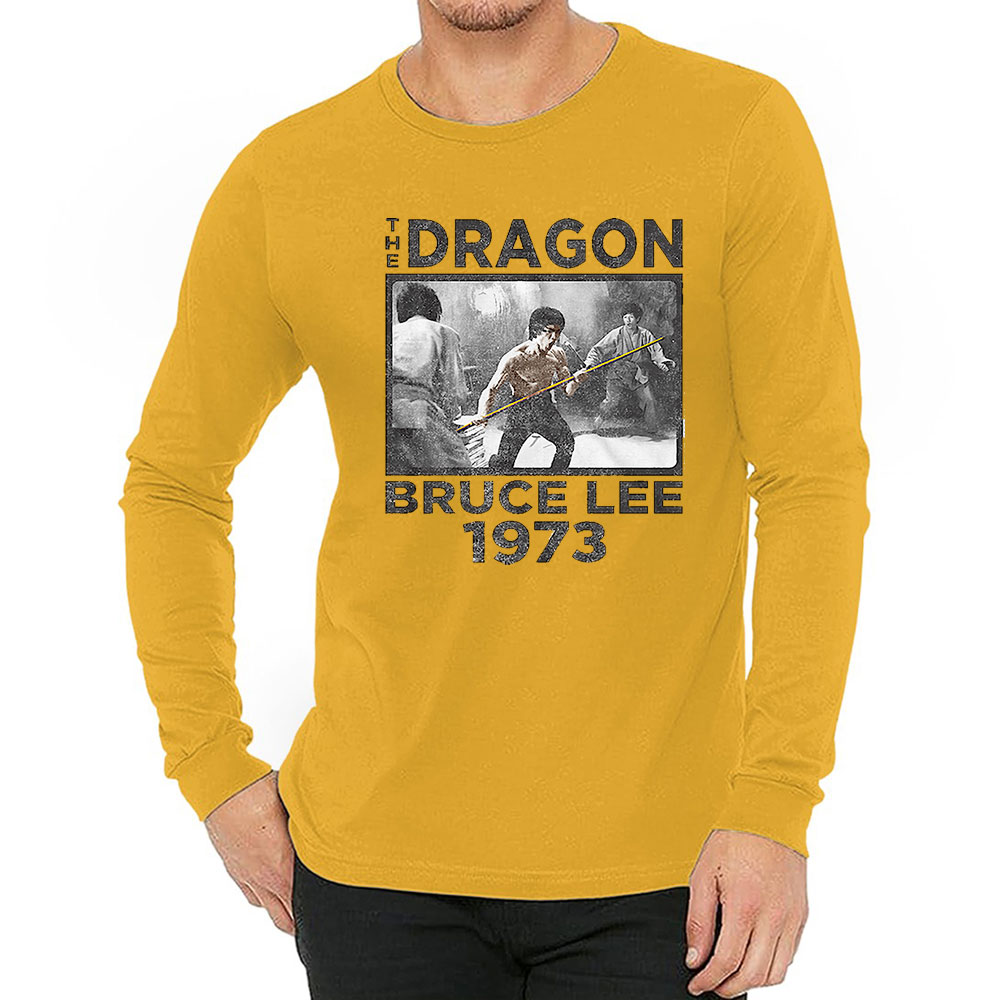 Edgy Bruce Lee Long Sleeve Shirt For Every Style