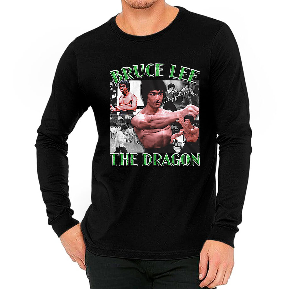 Comfortable Bruce Lee Long Sleeve Shirt For Boyfriend