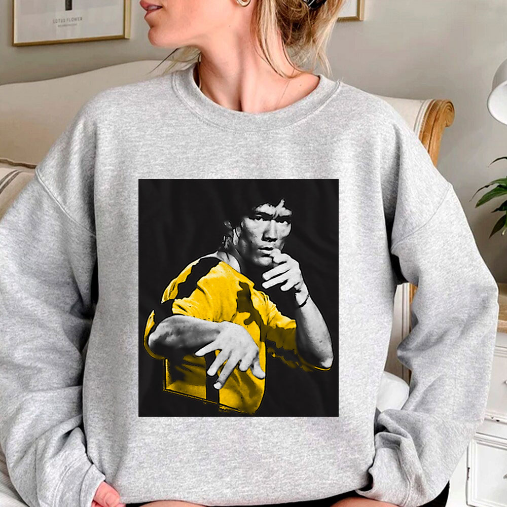 Stylish Be Water Bruce Lee Sweatshirt For Girl