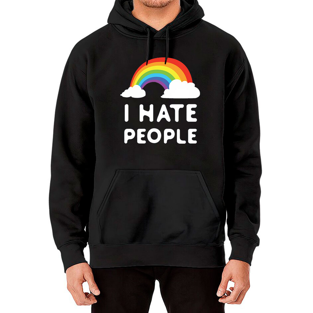 Stylish I Hate People Hoodie For The Trendsetter
