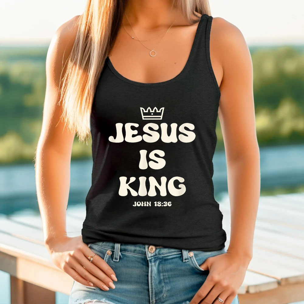 Popular Jesus Is King Tank Top For Every Occasion