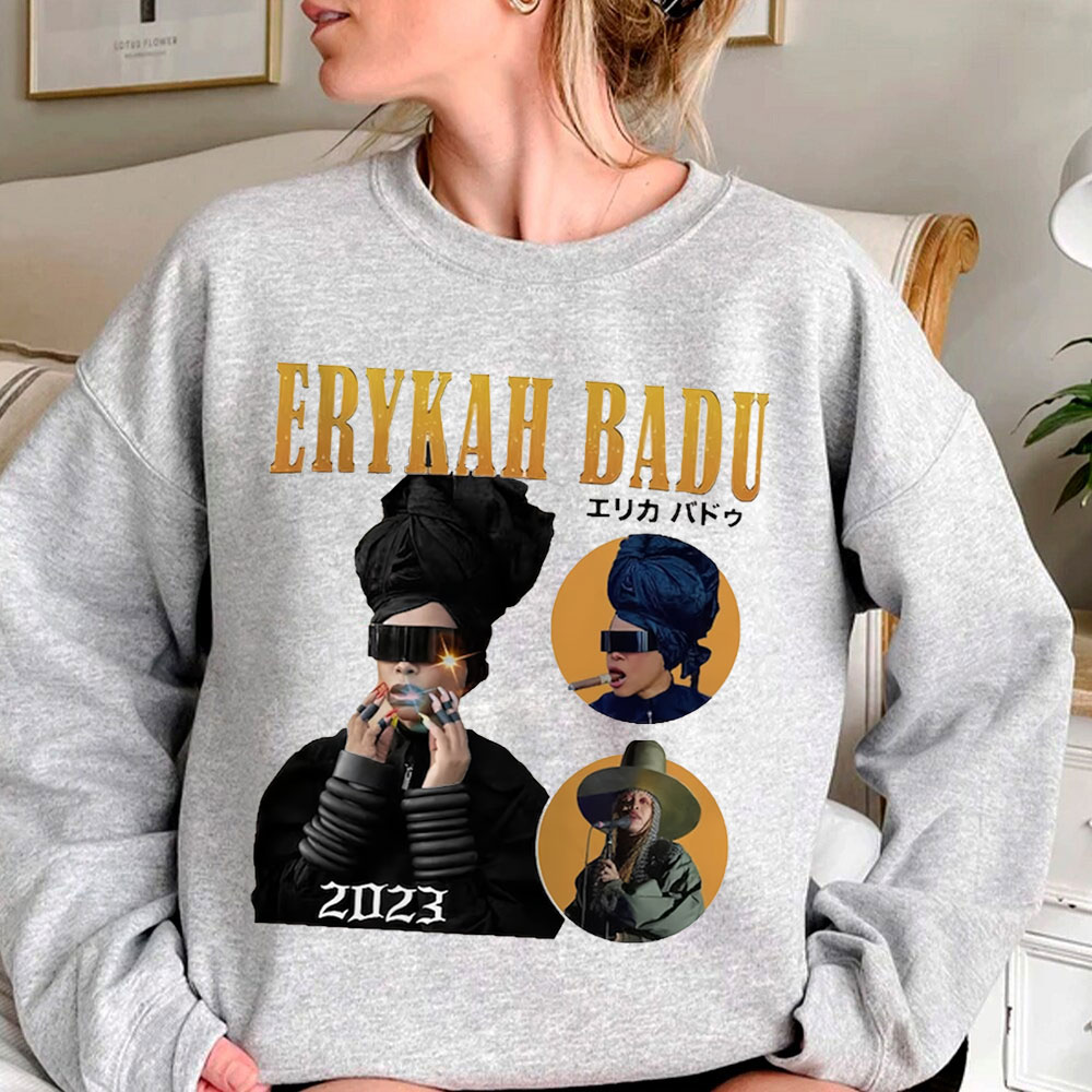 Must-Have Erykah Badu Sweatshirt For Every Party