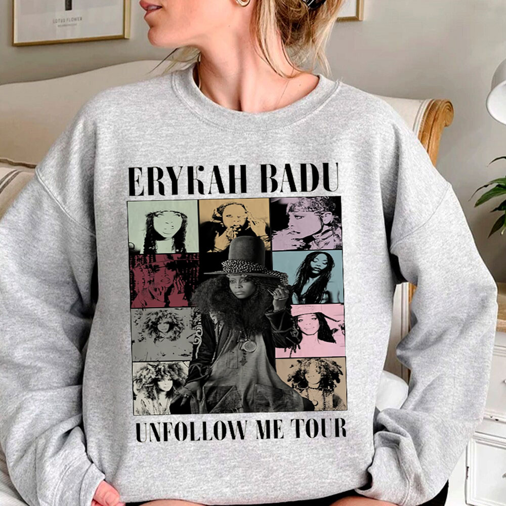 Iconic Erykah Badu Sweatshirt For Men And Women