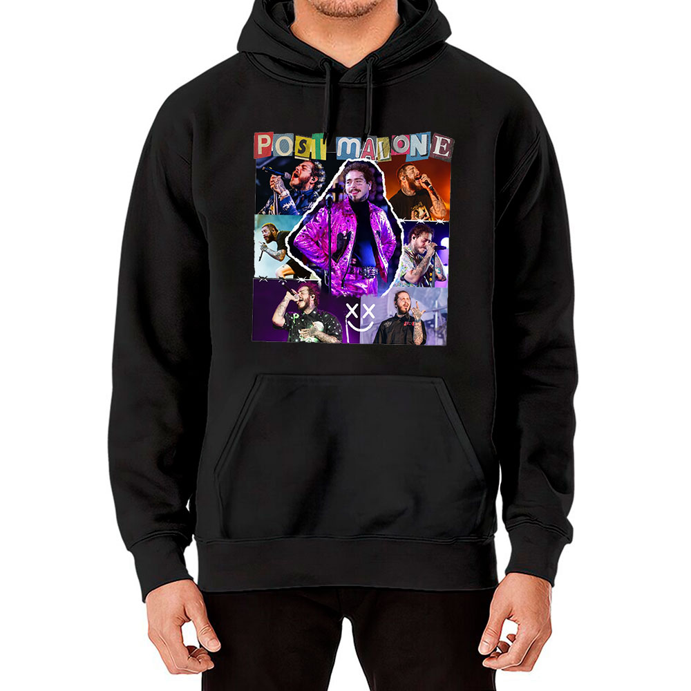 Vintage Post Malone Tour Hoodie For Music Concert 2023