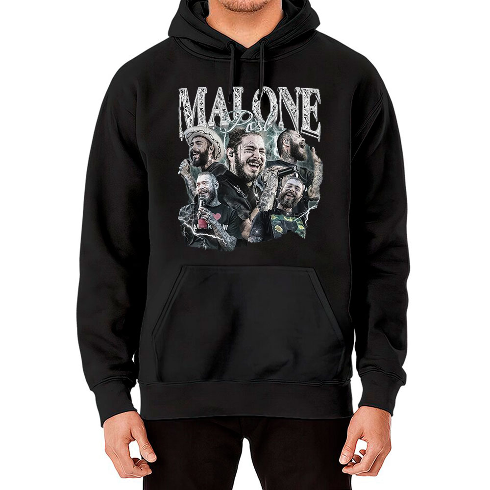Fashion-Forward Post Malone Tour Hoodie For Rapper Concert