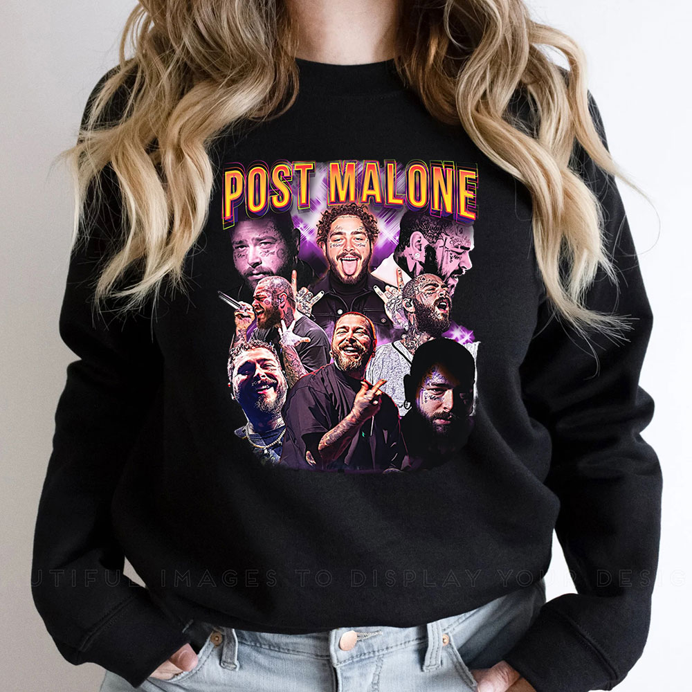 Album Lyrics Art Post Malone Tour Sweatshirt For Your Friends