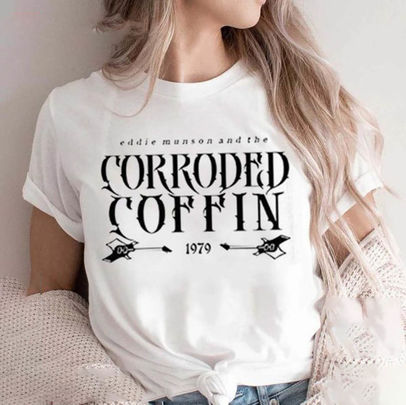 Corroded Coffin Band Ndash Stranger Things Shirt