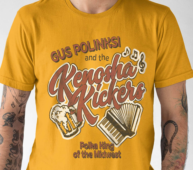 Kenosha Kickers Polka King Of The Midwest Vintage Shirt