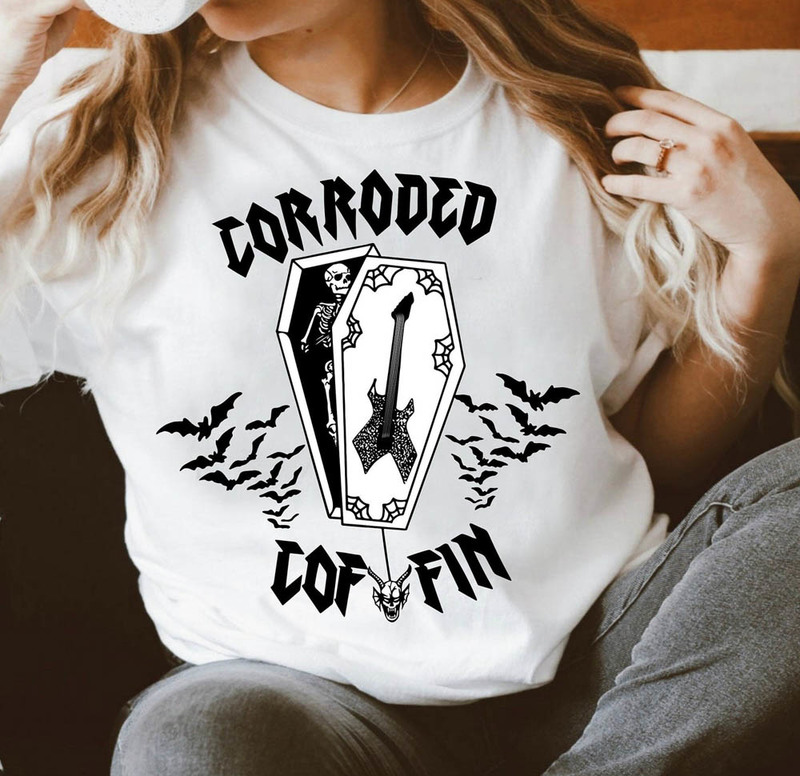 Corroded Coffin Band Vintage Shirt