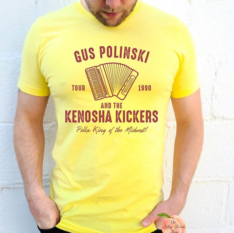 Gus Polinski Kenosha Kickers Polka King Christmas Harry Marv Shirt