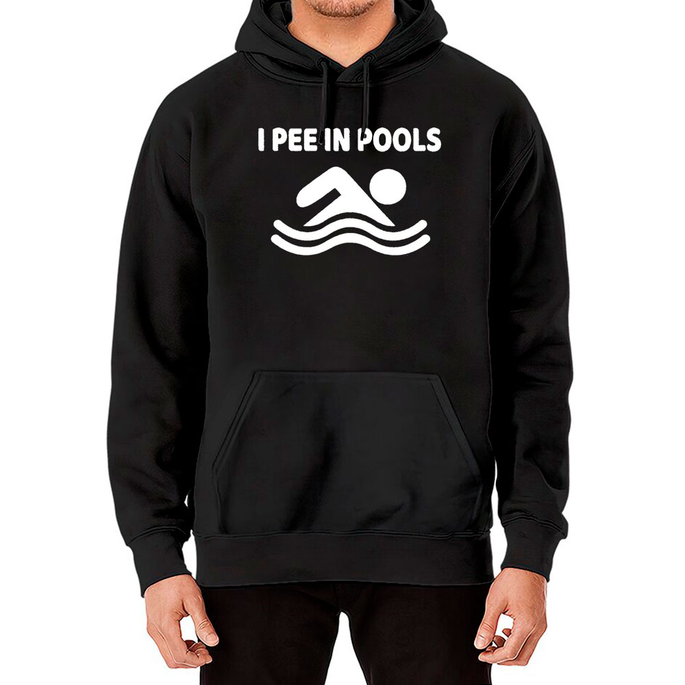 Funny Summer I Pee In Pools Hoodie For Girl