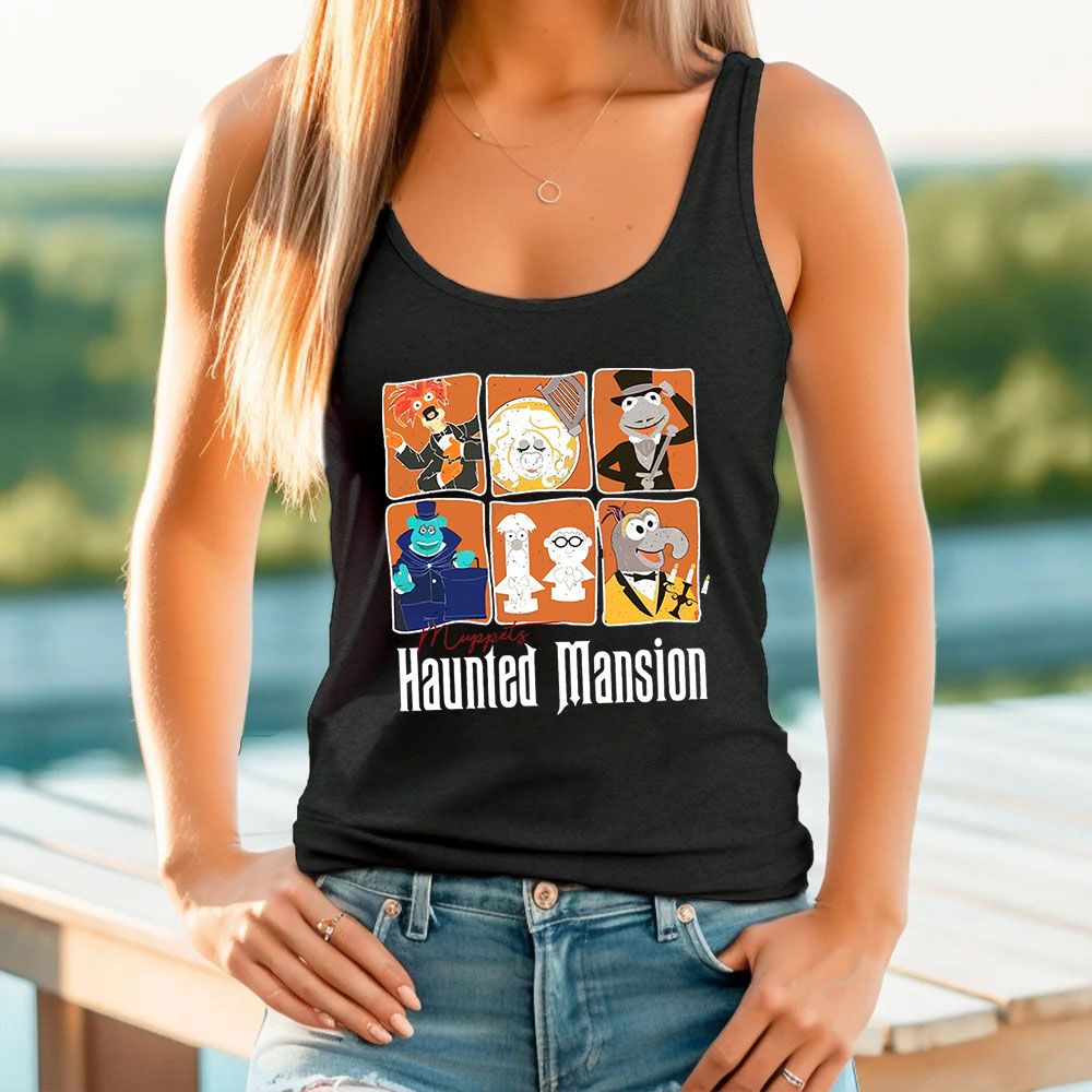 The Muppets Characters Haunted Mansion Tank Top