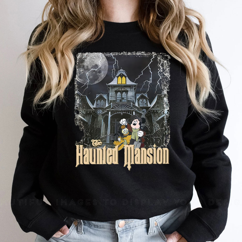Retro Disney The Haunted Mansion Sweatshirt