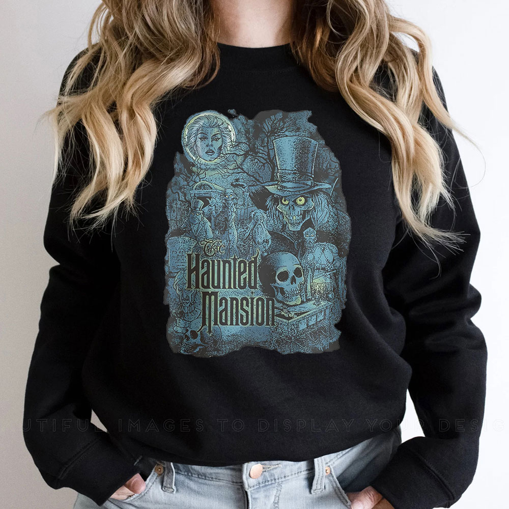 The Haunted Mansion Retro Comic Sweatshirt