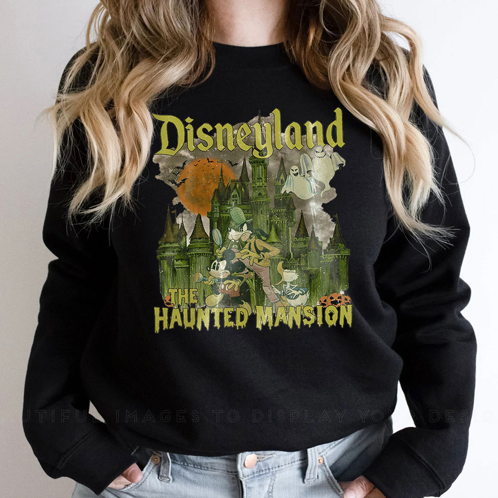 Vintage Disneyland Haunted Mansion Sweatshirt For Men Women