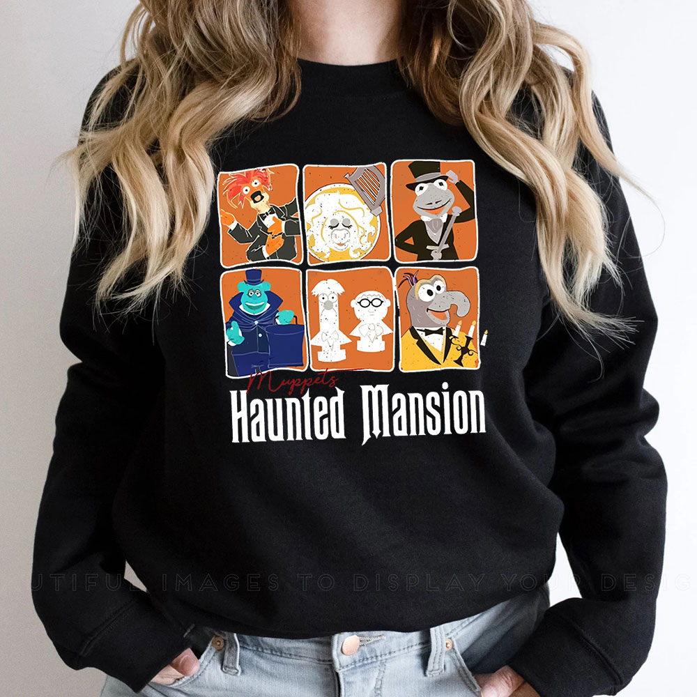 The Muppets Characters Haunted Mansion Sweatshirt