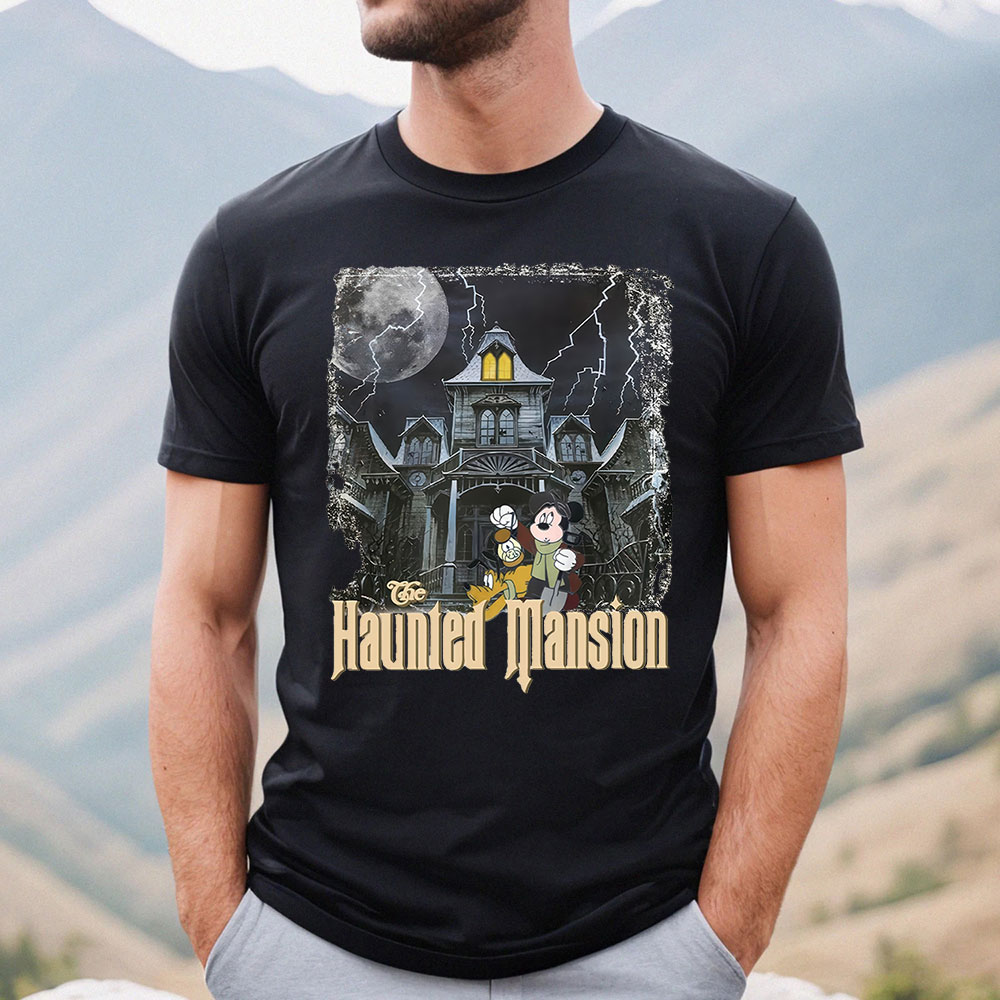 Retro Disney The Haunted Mansion Shirt