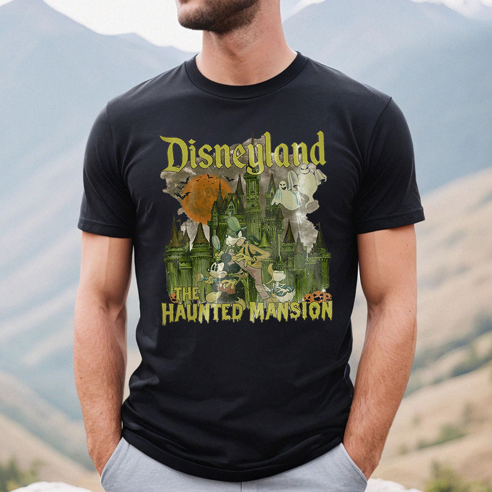 Vintage Disneyland Haunted Mansion Shirt For Men Women