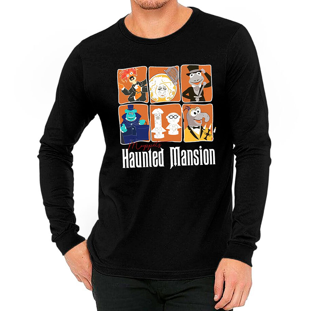 The Muppets Characters Haunted Mansion Long Sleeve
