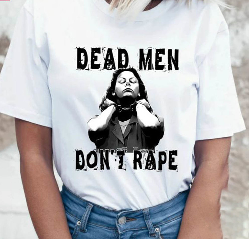 Dead Men Dont Rape American Serial Killer Shirt