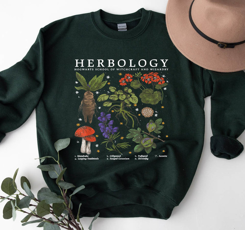 Herbology Plants Harry Potter Herbology Shirt