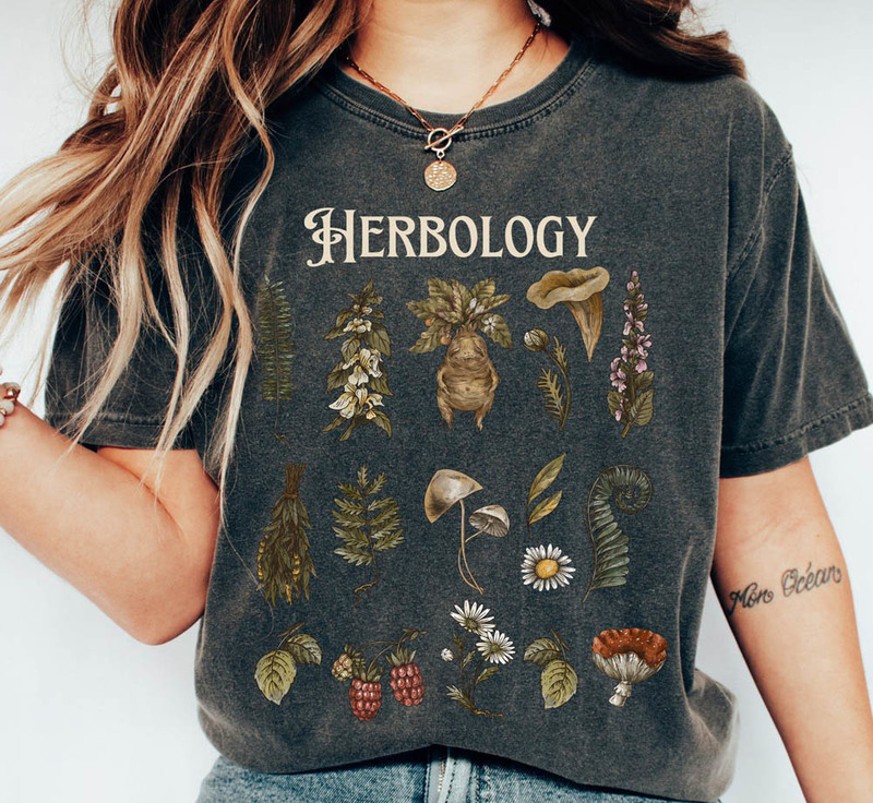 Magic Wizard Plants Harry Potter Herbology Shirt