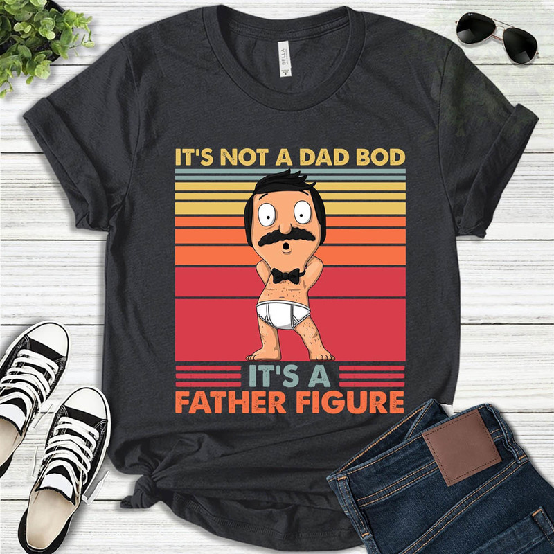 Funny Dad Bod Father Figure Shirt