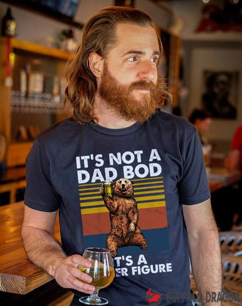 Dad Bod Father Figure Shirt Gift For Father's Day