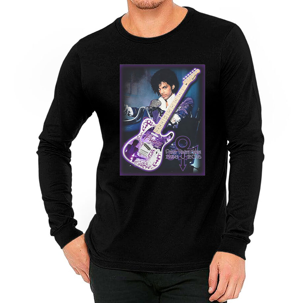 Comfort Prince Purple Rain Band Long Sleeve