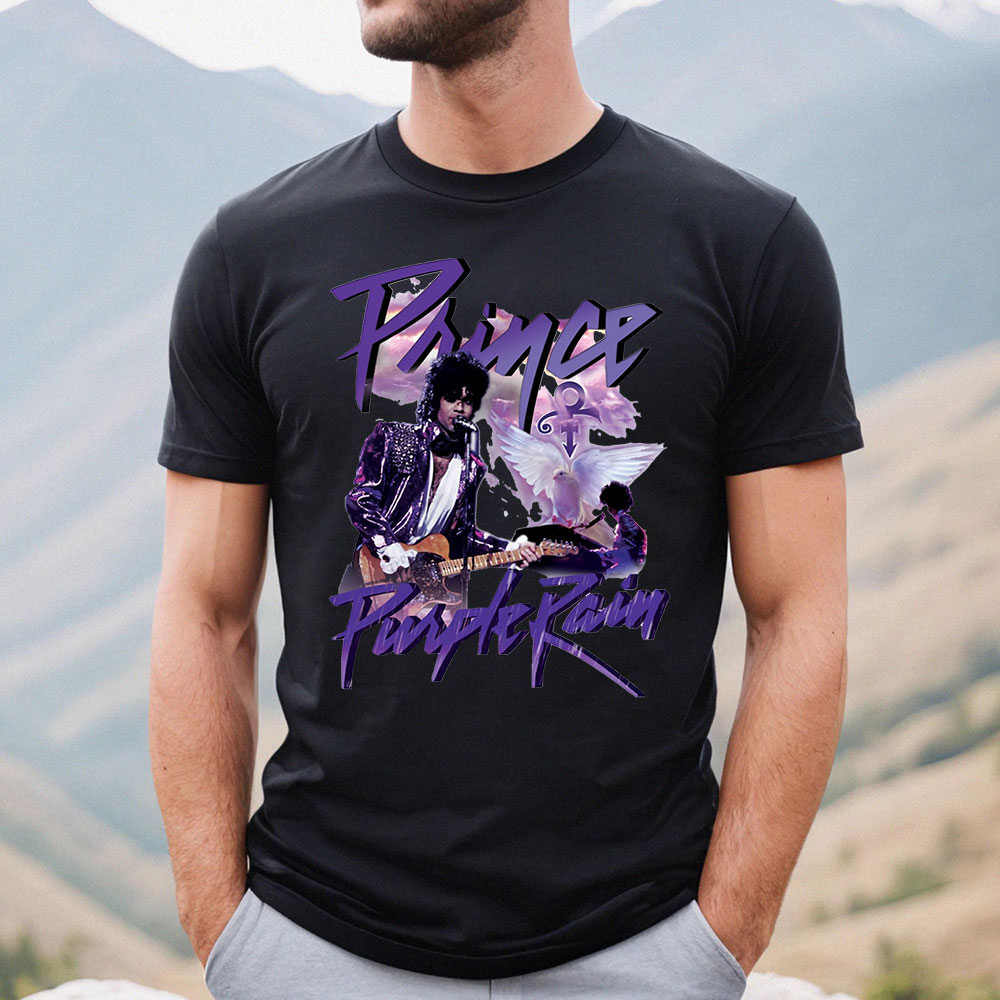 Vintage Prince Purple Rain Rock Lovesexy 1999 Official T Shirt
