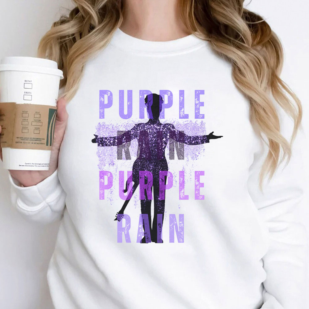 Limited Prince Purple Rain Sweatshirt