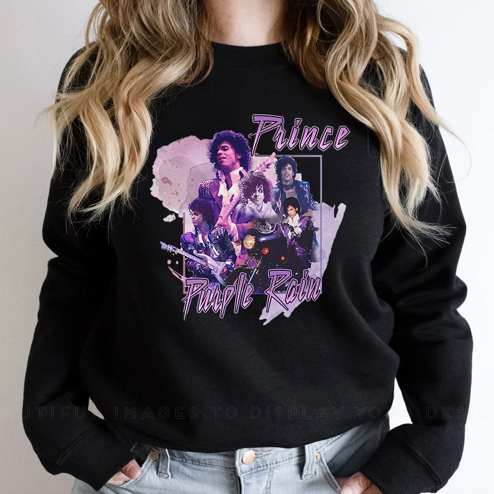 Purple Rain Rock Lovesexy 1999 Sweatshirt