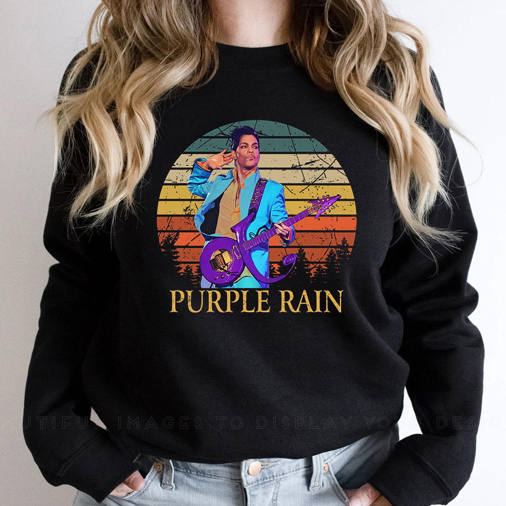 Purple Rain Rock Lovesexy 1999 Sign O The Times Sweatshirt