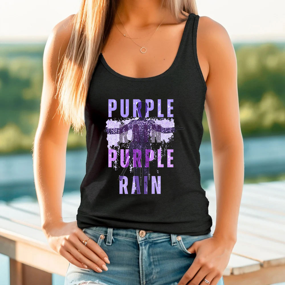 Limited Prince Purple Rain Tank Top
