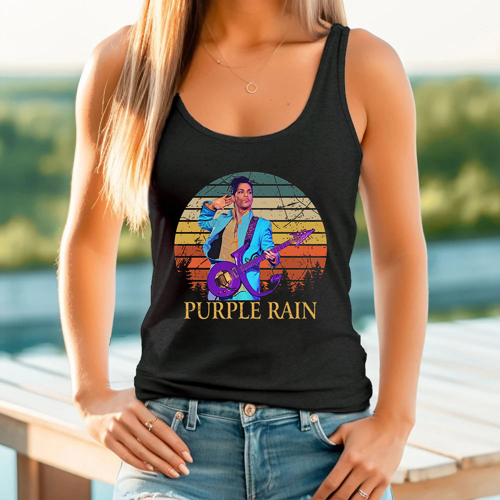 Purple Rain Rock Lovesexy 1999 Sign O The Times Tank Top