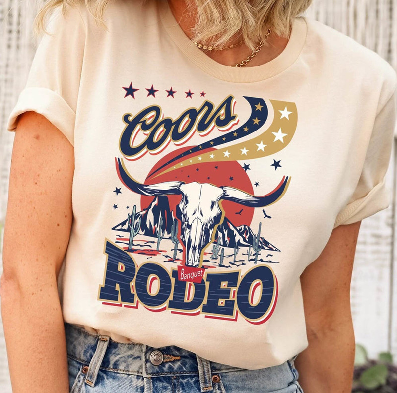 Comfort Western Coors Banquet Rodeo Shirt