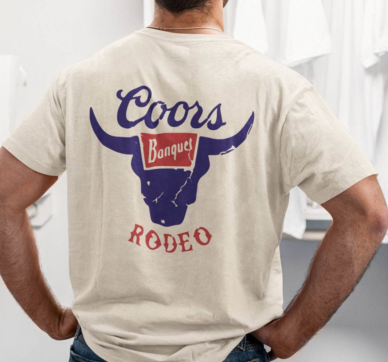 Coors Rodeo Coors Banquet Vintage Shirt