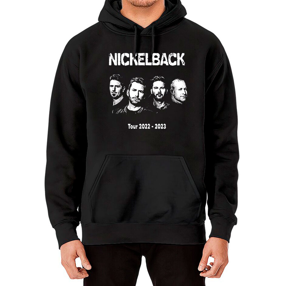 Nickelback Get Rollin Tour 2023 Retro Hoodie