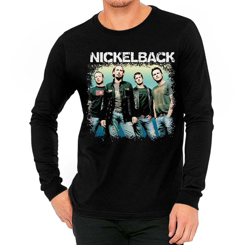 Nickelback Music Get Rollin Tour 2023 Long Sleeve